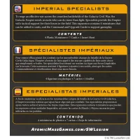 Star Wars: Legion - Imperial Specialists - Multilingual