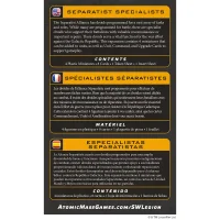 Star Wars: Legion - Separatist Specialists - Multilingual