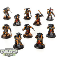 Chaos Space Marines - 10x Legionaries - bemalt