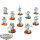 Chaos Space Marines - 10x Chaos Space Marines - grundiert