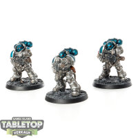 Space Marines - 3x Primaris Eradicators - teilweise bemalt