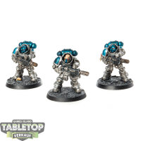 Space Marines - 3x Primaris Eradicators - teilweise bemalt