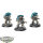 Space Marines - 3x Primaris Eradicators - teilweise bemalt
