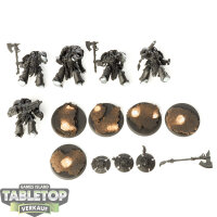 Space Wolves - 5x Wolf Guard Terminators - teilweise gebaut