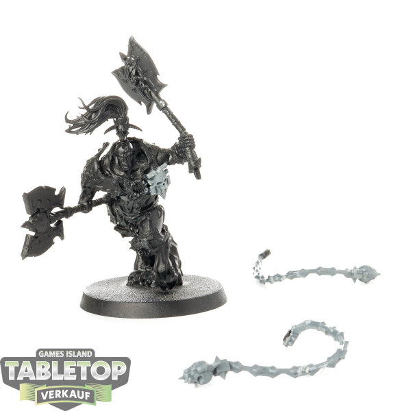 Blades of Khorne - Skarr Bloodwrath - teilweise bemalt