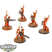 Aeldari - 5x Wraithguard - teilweise bemalt