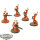 Aeldari - 5x Wraithguard - teilweise bemalt