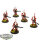 Aeldari - 5x Wraithguard - teilweise bemalt