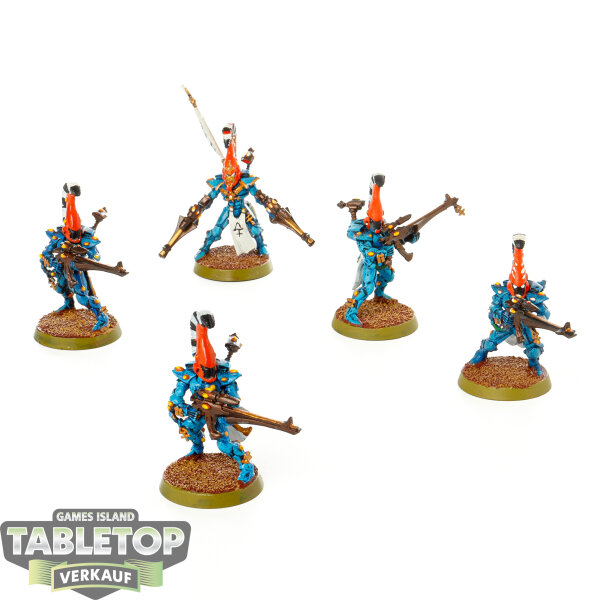 Aeldari - 5x Dire Avengers - bemalt