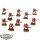 Aeldari - 10x Guardian Defenders - teilweise bemalt