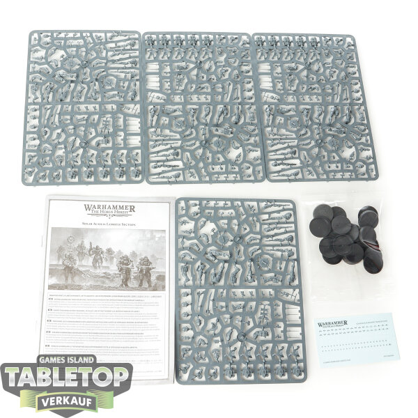 Horus Heresy - 20x Solar Auxilia Lasrifle Section - im Gussrahmen