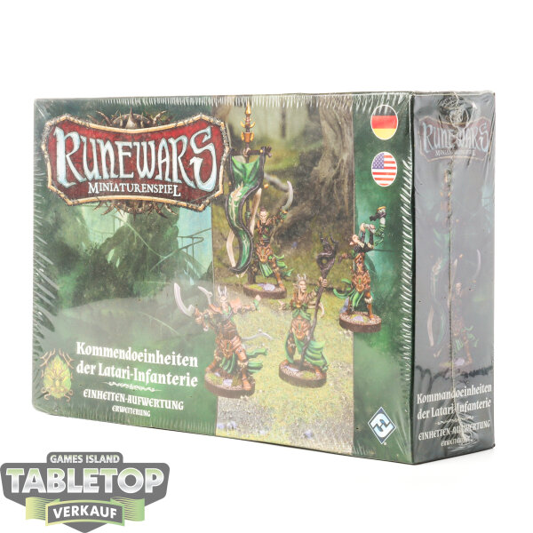 Runewars - Kommandoeinheiten der Latari-Infanterie Erweiterung - Originalverpackt / Neu