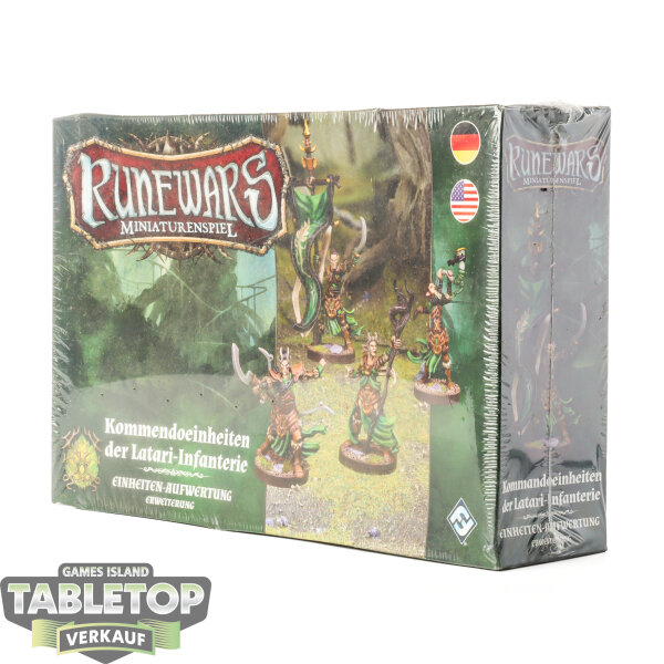 Runewars - Kommandoeinheiten der Latari-Infanterie Erweiterung - Originalverpackt / Neu