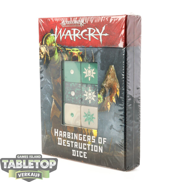 Age of Sigmar: Warcry - Harbingers of Destruction Dice (16) - Originalverpackt / Neu