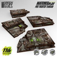 Green Stuff World - Pre-Painted Foldable L-Shaped Ruins...