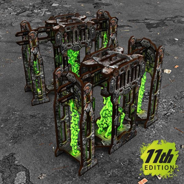 Green Stuff World - Pre-Painted Power Towers 11th Edition