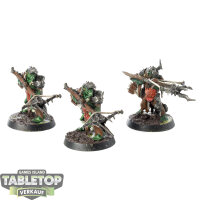 Orruk Warclans - 3x Man-Skewer Boltboyz - bemalt