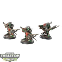 Orruk Warclans - 3x Man-Skewer Boltboyz - bemalt