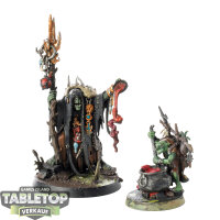 Orruk Warclans - Swampcalla Shaman with Pot-grot - bemalt
