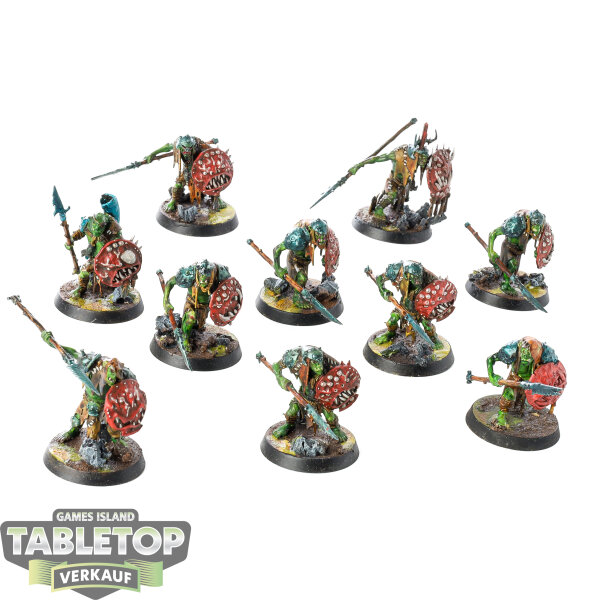 Orruk Warclans - 10x Gutrippaz - bemalt
