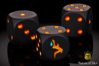 Baron of Dice - Star Battle | Firstborn 16mm Round Corner Dice (25)