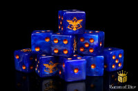 Baron of Dice - Star Battle | Earth Defense 16mm Square Corner Dice (25)