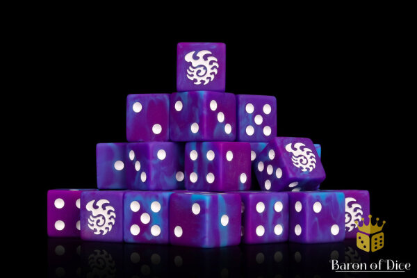 Baron of Dice - Star Battle | Bug Rush 16mm Square Corner Dice (25)