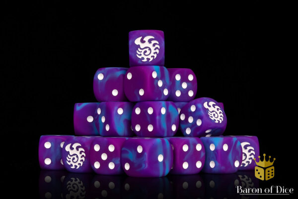 Baron of Dice - Star Battle | Bug Rush 16mm Round Corner Dice (25)