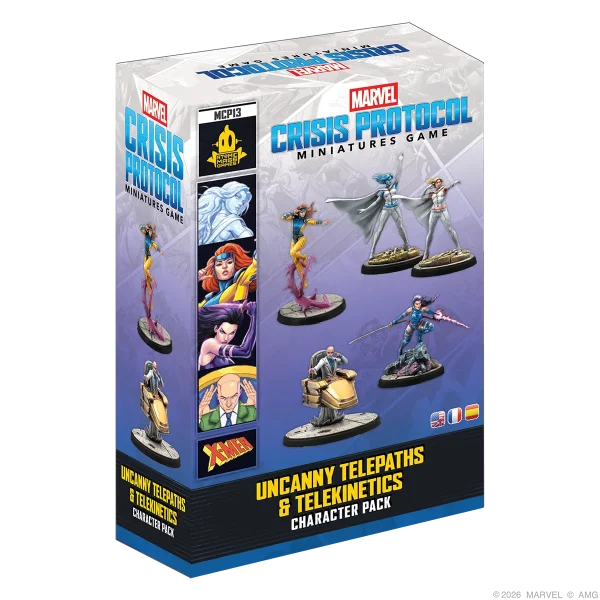 Marvel: Crisis Protocol - Uncanny Telepaths & Telekinetics Character Pack - Multilingual