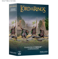 Middle Earth Tabletop - Warriors of Rohan Commanders