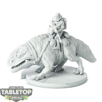 Galaktisches Imperium - Dewback Rider - grundiert
