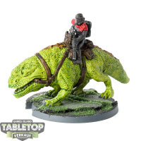 Galaktisches Imperium - Dewback Rider - bemalt