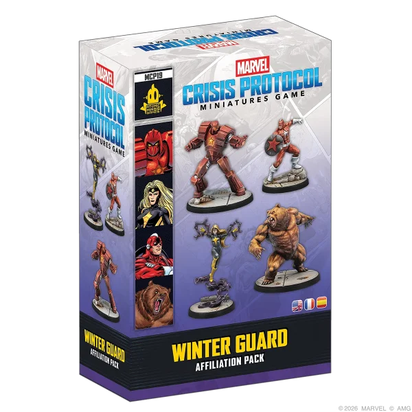 Marvel: Crisis Protocol - Winter Guard Affiliation Pack - Multilingual