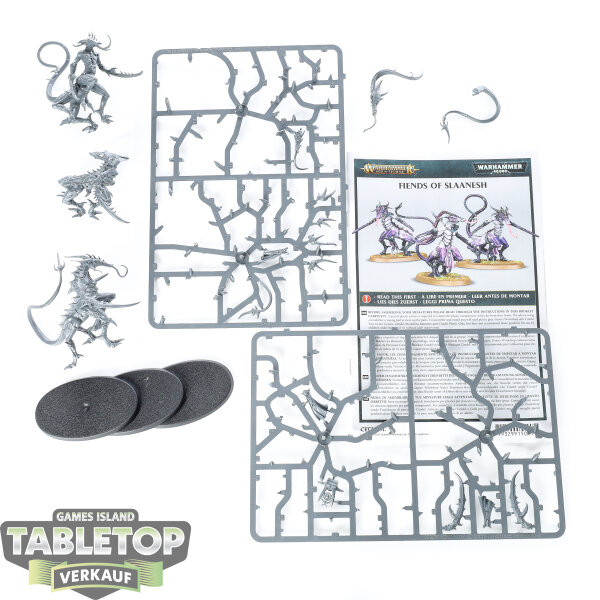 Chaos Daemons - 3x Fiends - unbemalt