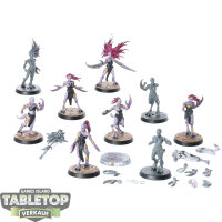 Chaos Daemons - 10x Daemonettes of Slaanesh - teilweise...
