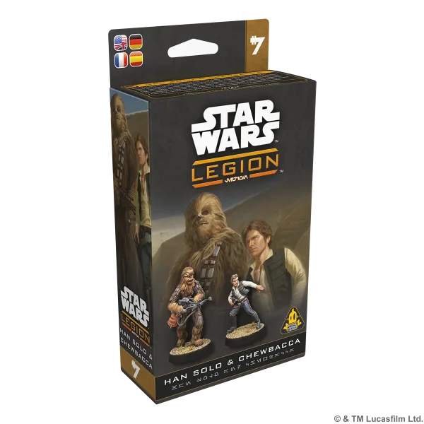 Star Wars: Legion - Han Solo & Chewbacca - Multilingual