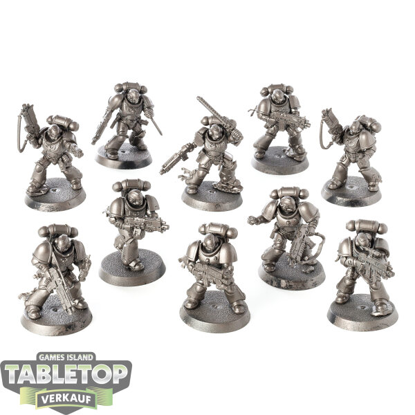 Space Marines - 10x Intercessor Squad - grundiert
