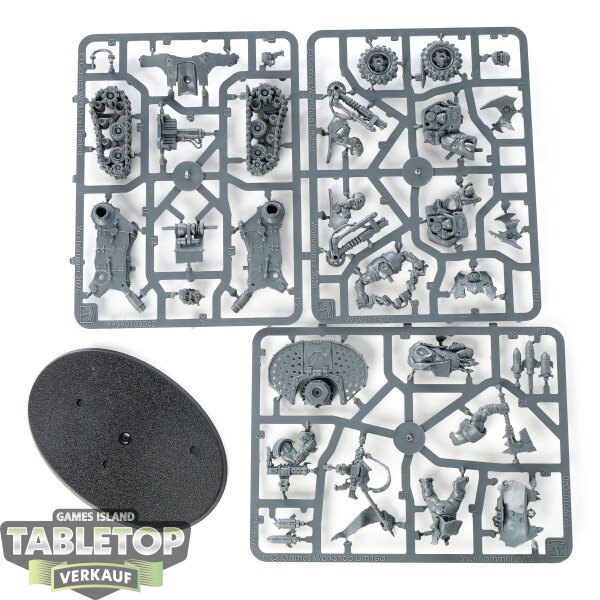 Orks - Wartrakk - im Gussrahmen