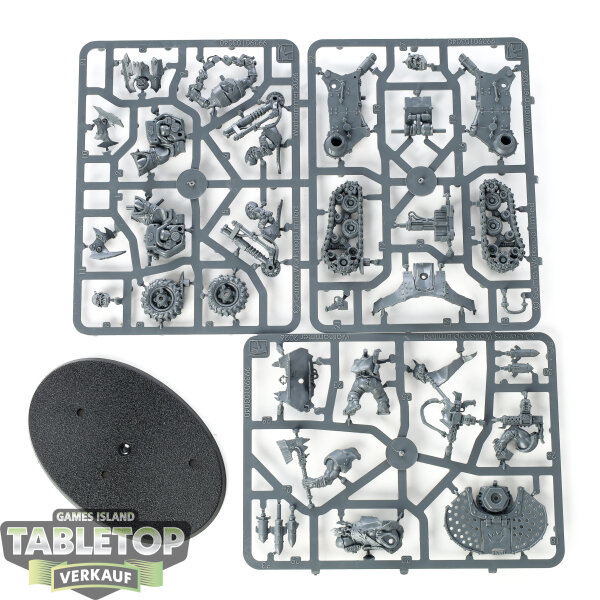 Orks - Wartrakk - im Gussrahmen
