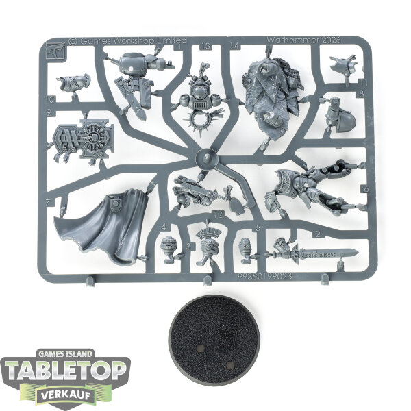 Space Marines - Captain with Relic Shield - im Gussrahmen