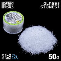 Green Stuff World - Zerkleinerte Glassteine 1–2 mm