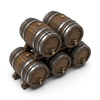 Green Stuff World - Stapelbare Holzfässer 1:35