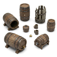 Green Stuff World - Holzfässer 1:35