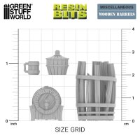Green Stuff World - Holzfässer 1:35