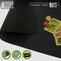 Green Stuff World - Neoprene Board Game Mat 22x30 Black (56x76 cm)