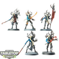 Sylvaneth - 5x TRee-Revenants - teilweise bemalt