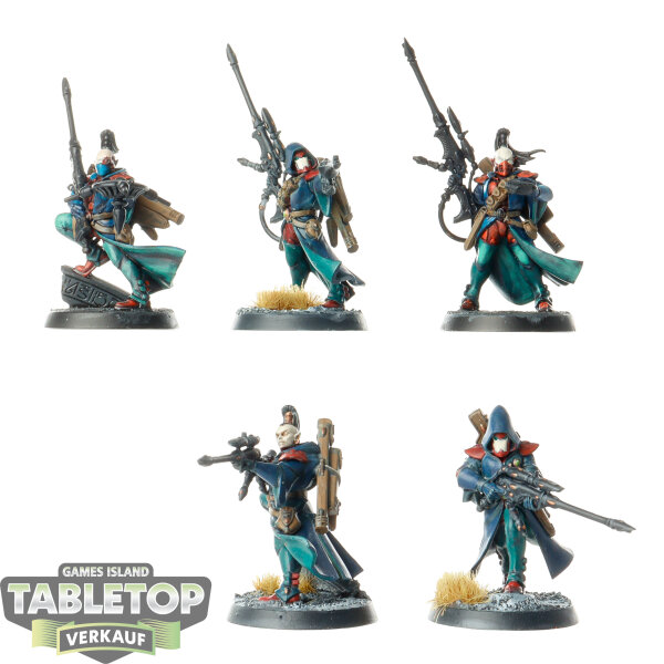 Aeldari - 5x Rangers - bemalt