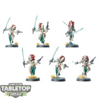 Aeldari - 6x Howling Banshees klassisch - bemalt