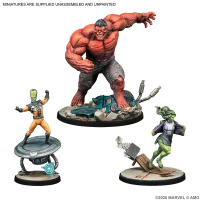 Marvel: Crisis Protocol - Leader, Red Hulk & Sensational She-Hulk Character Pack - Multilingual