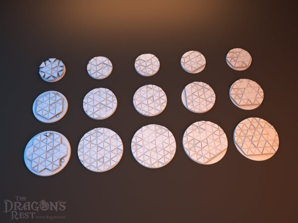 Urtan Artworx - Trihex Citadel Base 40mm